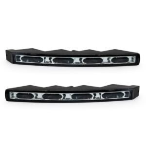 Amio – Φώτα Ημέρας DRL LED 12/24V 1200Lm για Μέγιστη Ορατότητα & Ασφάλεια σε Αυτοκίνητο & Φορτηγό – Σετ 2 Τεμ. (01526/AM)
