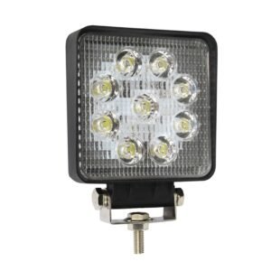 Amio – Προβολέας Εργασίας LED AWL03 9-60V 27W 6000K 2200lm 9 LED Spot για Ισχυρό Φωτισμό σε Καθημερινή Χρήση – 1 Τεμ. (01614/AM)