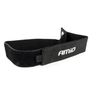 Amio - ΙΜΑΝΤΑΣ VELCRO ΓΙΑ ΣΤΗΡΙΞΗ ΠΡΟΙΟΝΤΩΝ ΣΕ ΠΟΡΤ ΜΠΑΓΚΑΖ 63X5cm ΣΕ ΜΑΥΡΟ ΧΡΩΜΑ - 1 TEM. (03284/AM)