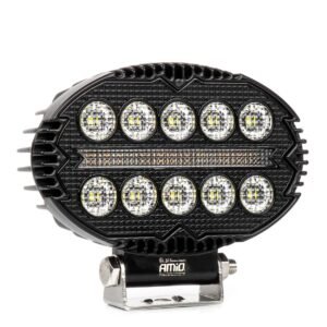 Amio - Προβολέας Εργασίας LED AWL77 45W 3000lm 6500K με Λευκό + Κίτρινο φώς προειδοποίησης  9/36V - 1 τεμ. (04421/AM)
