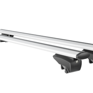 ΜΠΑΡΕΣ ΟΡΟΦΗΣ ΑΛΟΥΜΙΝΙΟΥ BLADE L SILVER 127cm ΜΕ ΑΚΡΑ GAMMA FLAT ΓΙΑ FLUSH / STANDARD RAILS MENABO - 2 ΤΕΜ.