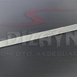 TRIM ΠΟΡΤ ΜΠΑΓΚΑΖ ΧΡΩΜΙΟ ΜΕΤΑΛΛΙΚΟ 135cm S-DIZAYN 1 TEMAXIO ΓΙΑ VW T5 TRANSPORTER 2010-2014