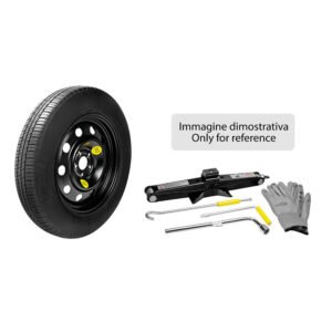 ΡΕΖΕΡΒΑ ΣΙΔΕΡΕΝΙΑ 125/80-17 ΚΑΡΕ 5x114,3 ΚΕΝΤΡΟ 66,1mm NO STOP ΚΙΤ ΜΕ ΓΡΥΛΟ & ΜΠΟΥΛΟΝΟΚΛΕΙΔΟ & ΤΣΑΝΤΑ LAMPA - 1ΤΕΜ